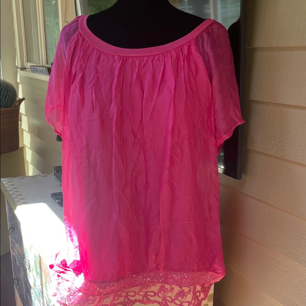 NWT M Made In Italy Blouse